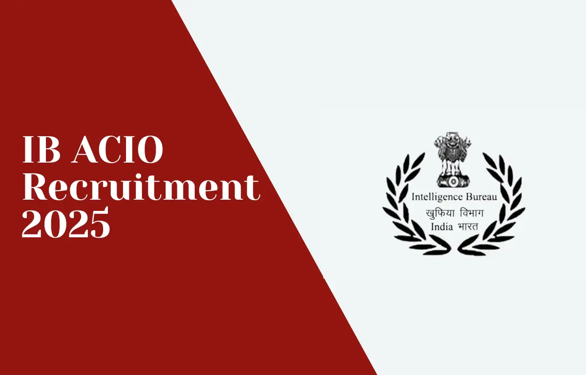 IB ACIO Notification 2025